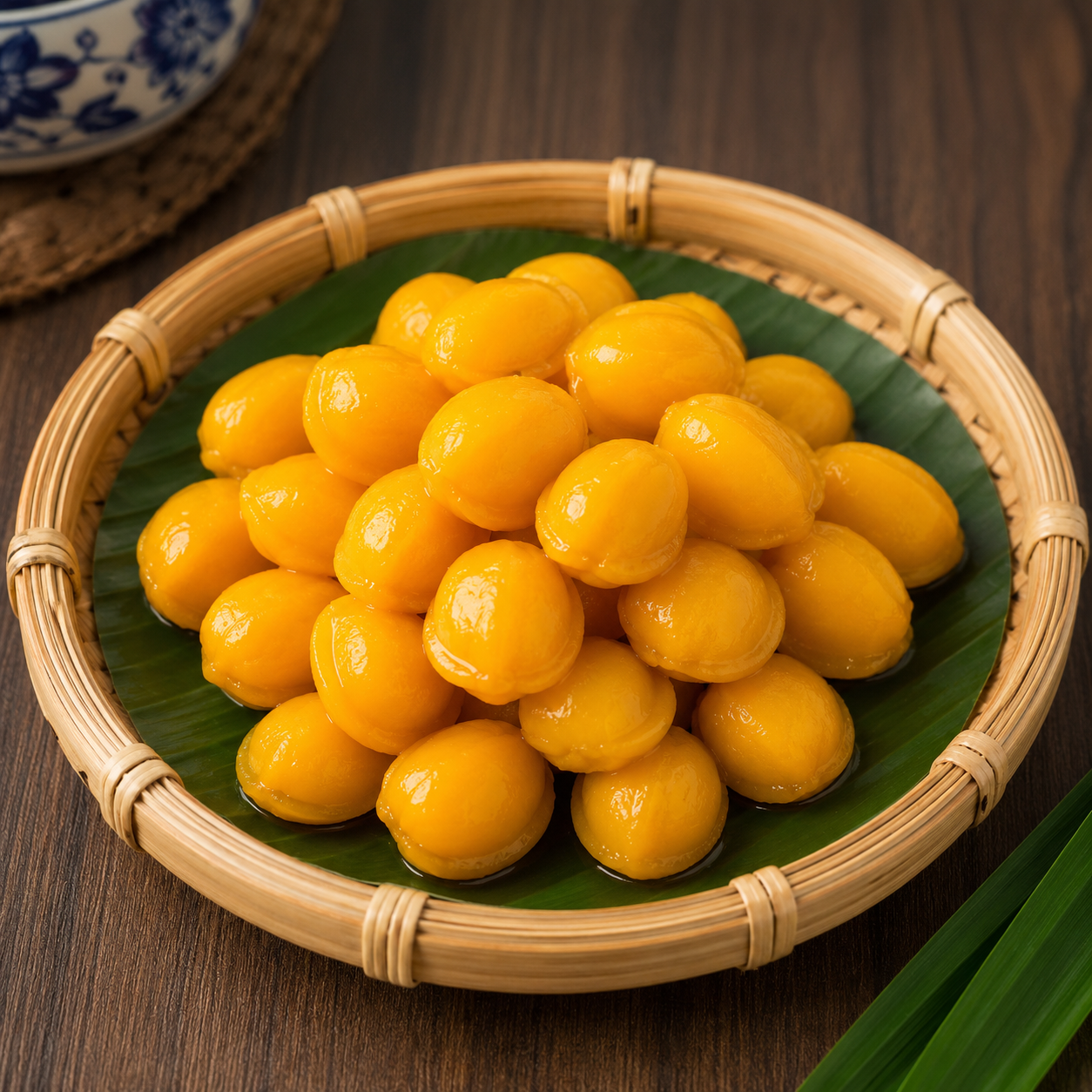 Golden Bean Dumplings — เม็ดขนุนถั่ว