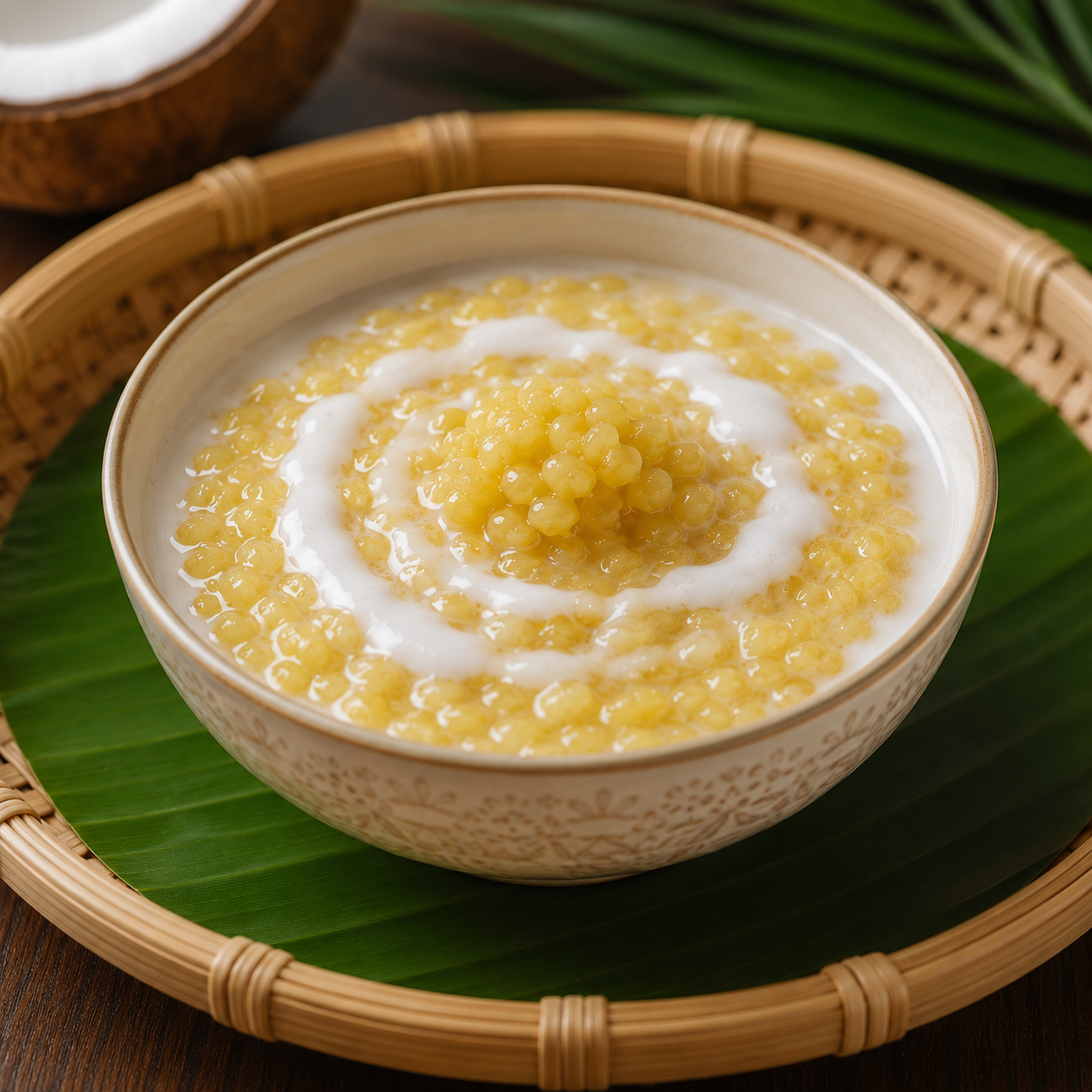 Split Mung Bean in Coconut Milk — เต้าส่วน