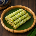 Fresh Coconut Crispy Rolls — ทองม้วนสดมะพร้าวอ่อน