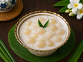 Sticky Rice with Longan — ข้าวเหนียวเปียกลำไย