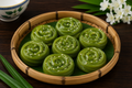 Pandan Coconut Jelly Cake — ขนมเปียกปูนใบเตย